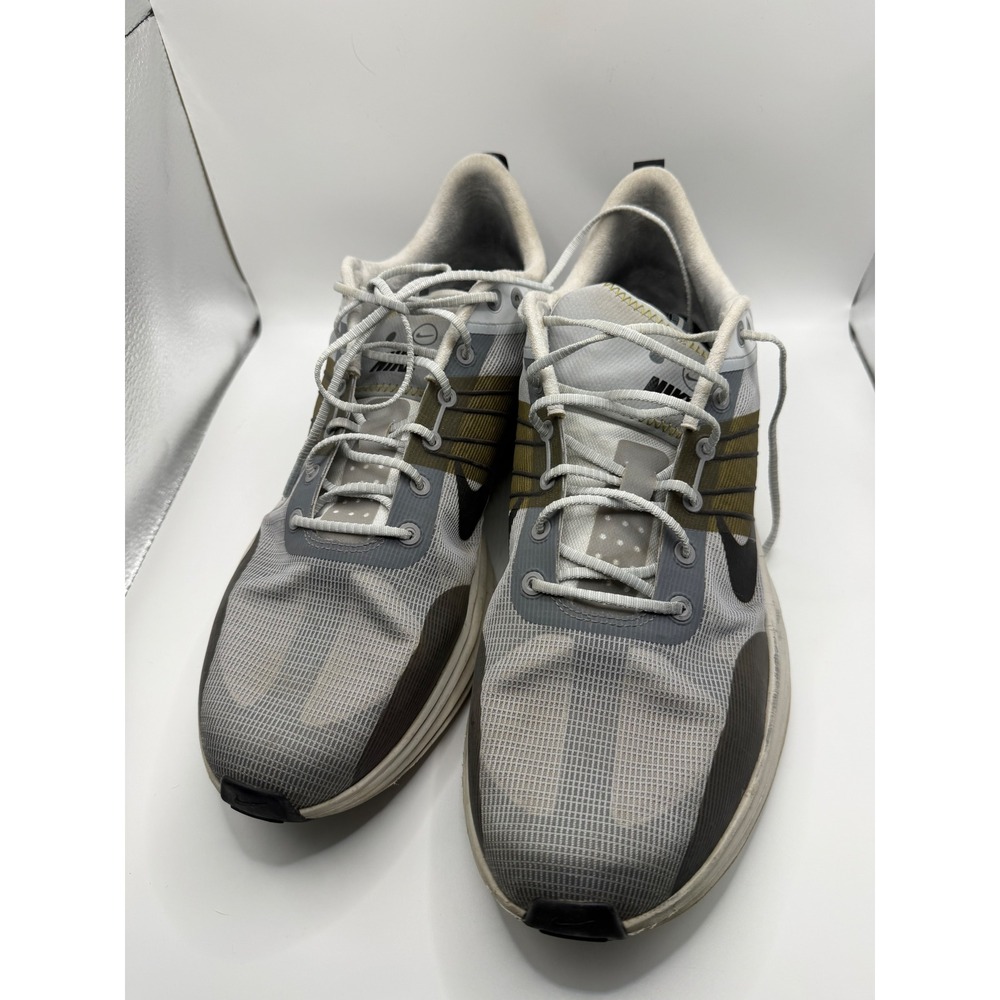 Nike Lunar Roam‎ Pure Platinum Desert Moss Mens Running Shoes DV2440-001 Size 14